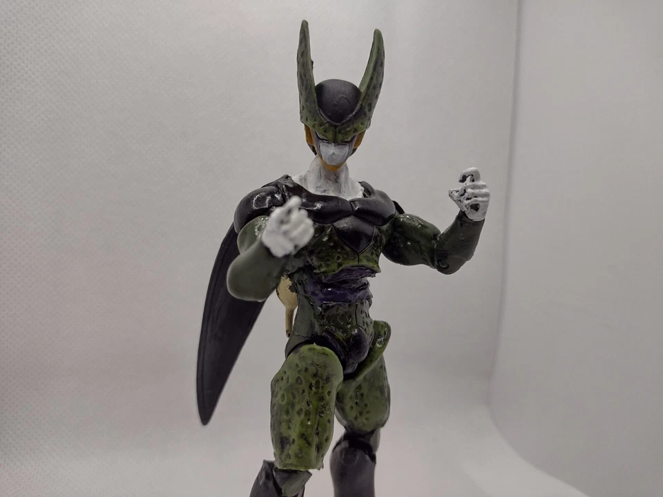 Figura de acción personalizada Cell DBZ Dragon Ball Z escala Universo Marvel 3,75" 1:18 Foto 2 de 4