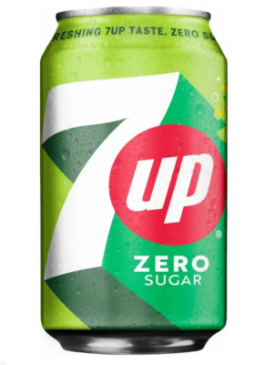 7-Up Zero Sugar (24 x 0,33 Liter Dosen DK)