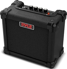 PylePro PGTAMPL128B Portable Electronic Guitar Amplifier