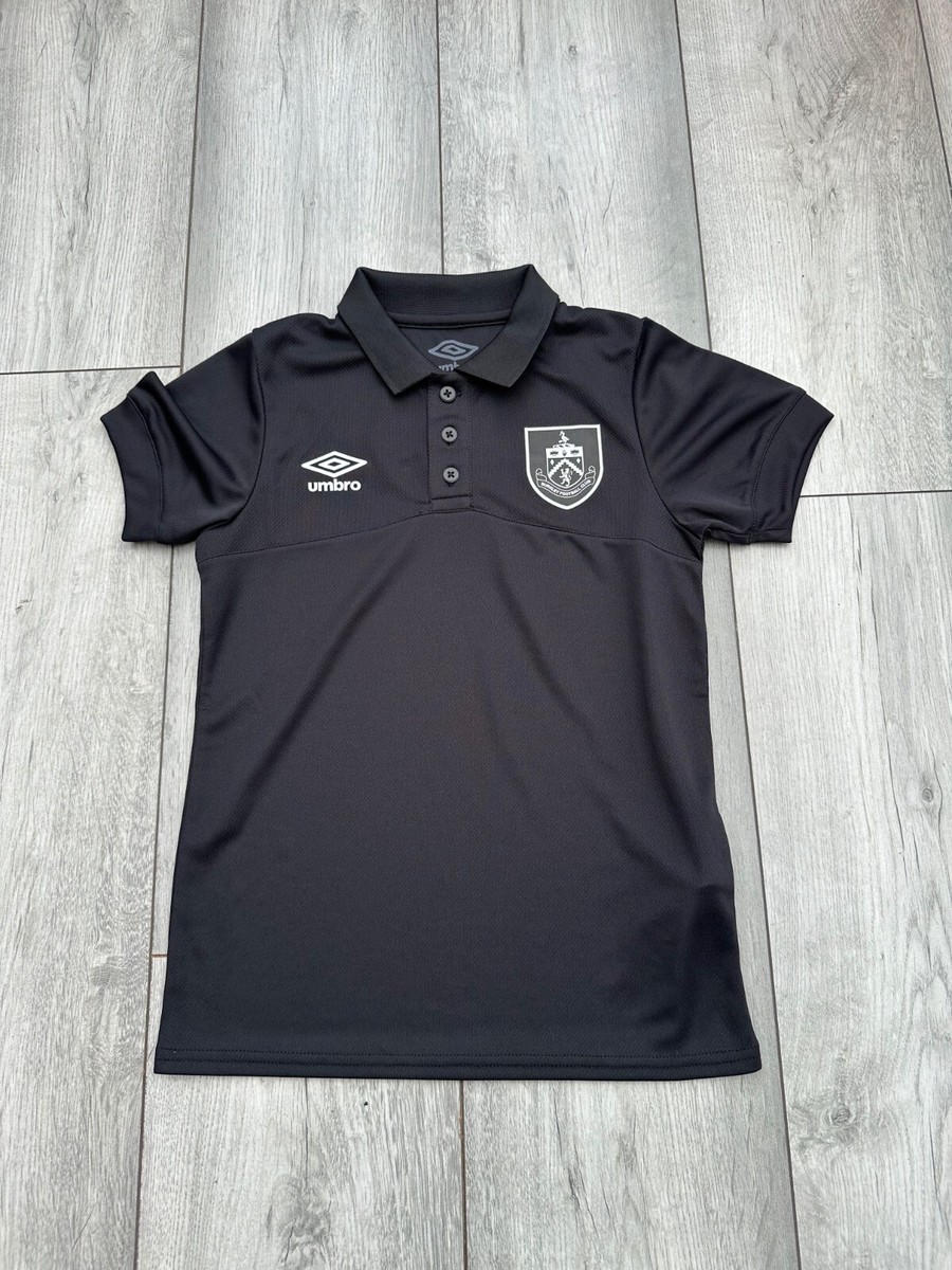 Burnley FC Umbro Polo-Shirt Top Child Kid Boys 7-8 Years