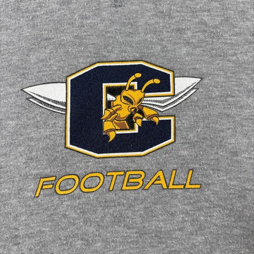 Vintage Y2k Center Swoosh Calipatria High School Fußball Nike Hoodie Herren XL grau - Bild 4 von 10