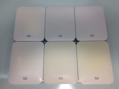 Lot of 6 Cisco Meraki MR18-HW Dual-Band Cloud-Managed Access Point - Unclaimed