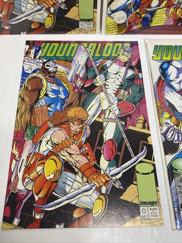 Youngblood Image Comic Rob Liefield Enter Shadow Hawk volume 0 1 2 3 lotto - Foto 5 di 6