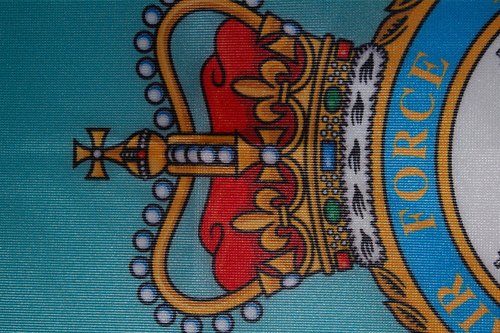 RAF Regiment Flag with Rope & Toggle - MOD LICENSED - Made in UK - Picture 3 of 8
