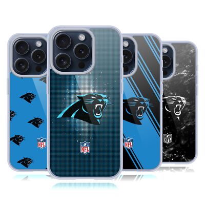 NFL CAROLINA PANTHERS ARTWORK GELHÜLLE KOMPATIBEL MIT APPLE iPHONE & MAGSAFE