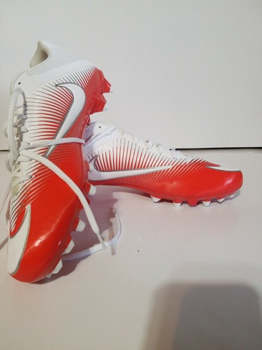 DS Nike Vapor Speed 2 TD CF Mens White Orange Football Cleats Size 14 - Picture 6 of 6