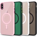For iPhone  6 7 8 SE Plus 2nd 3rd Gen X Xs XR Xs Max Case Magsafe Slim Cover