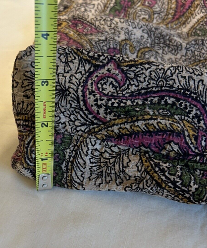 Vintage John Wolf Textile Purse/bag cloth H2 - Picture 7 of 13