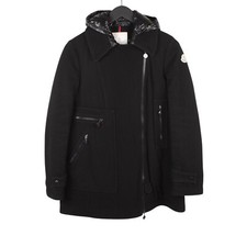 Original Moncler Byzance Women Wool Down Coat Size 2 / S H5462