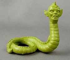  Naga With Face 1980s Dragonriders of the Styx DFC Fantasy Green Plastic D&D 