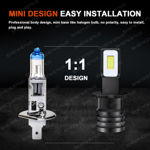 Para Chevy Tahoe 1995-2000 6x Combo 9005+9006 Faros LED H/L H3 Luz Antiniebla F7 - Imagen 18 de 23