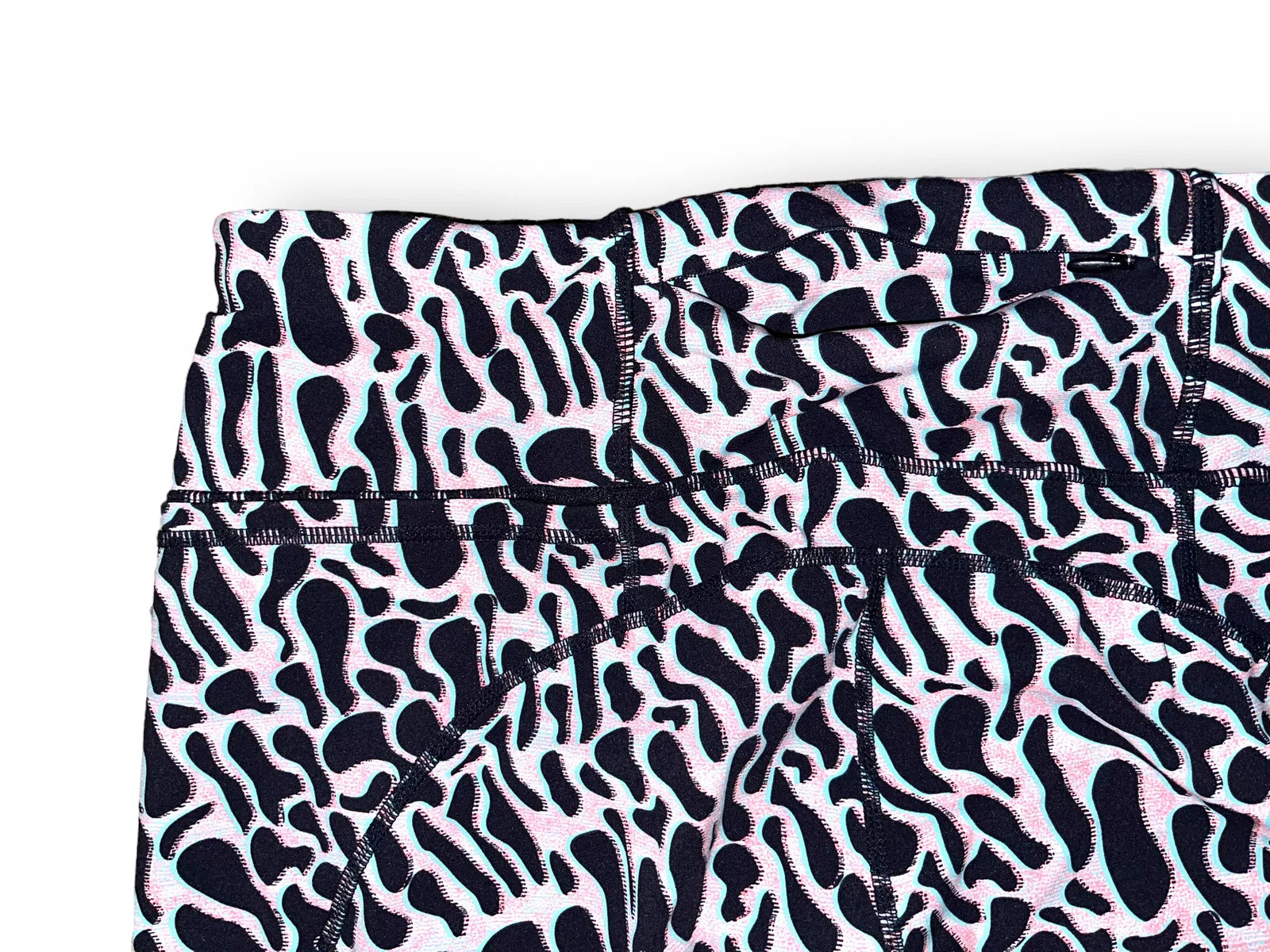 sweaty-betty the power full length animal print pink leggings