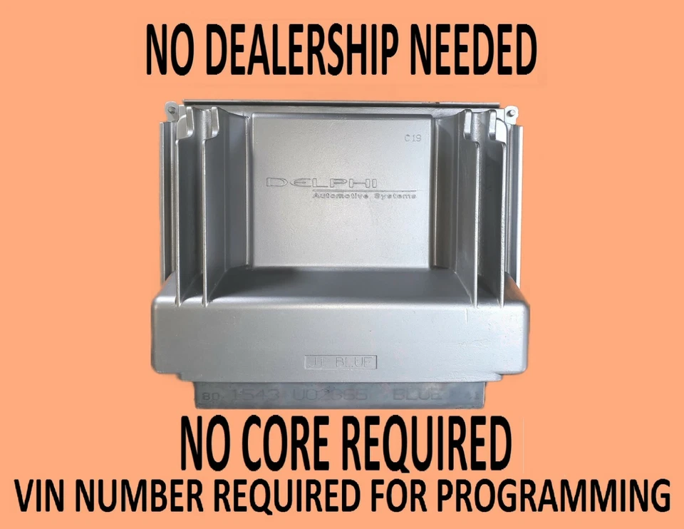 Chevrolet Suburban 2500 2003 motor de 6,0 L ordenador 12582605 vin programado Foto 2 de 3