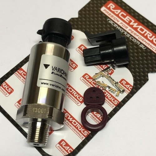 500 PSI 1/8 NPT Pressure sensor + plug Universal Fluid Boost Variohm OPS-501 - Picture 2 of 7