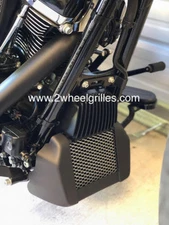 2017-2021 Harley Davidson Milwaukee Eight Custom Chrome Oil Cooler Grille Screen