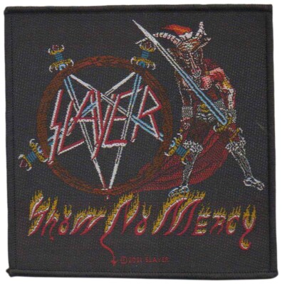 SLAYER - Show No Mercy - 10,1 cm x 10,1 cm - Patch - 167997