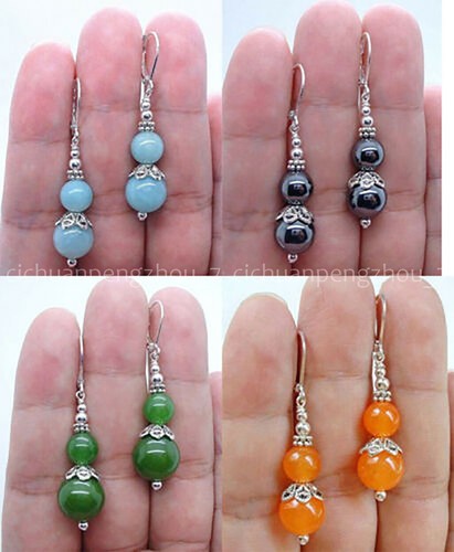 Buy 6/8/10/12/14mm Peacock Agate Round Beads,gemstone Round Beads,natural Agate Beads,15inch/strand Online In India - Foto 10