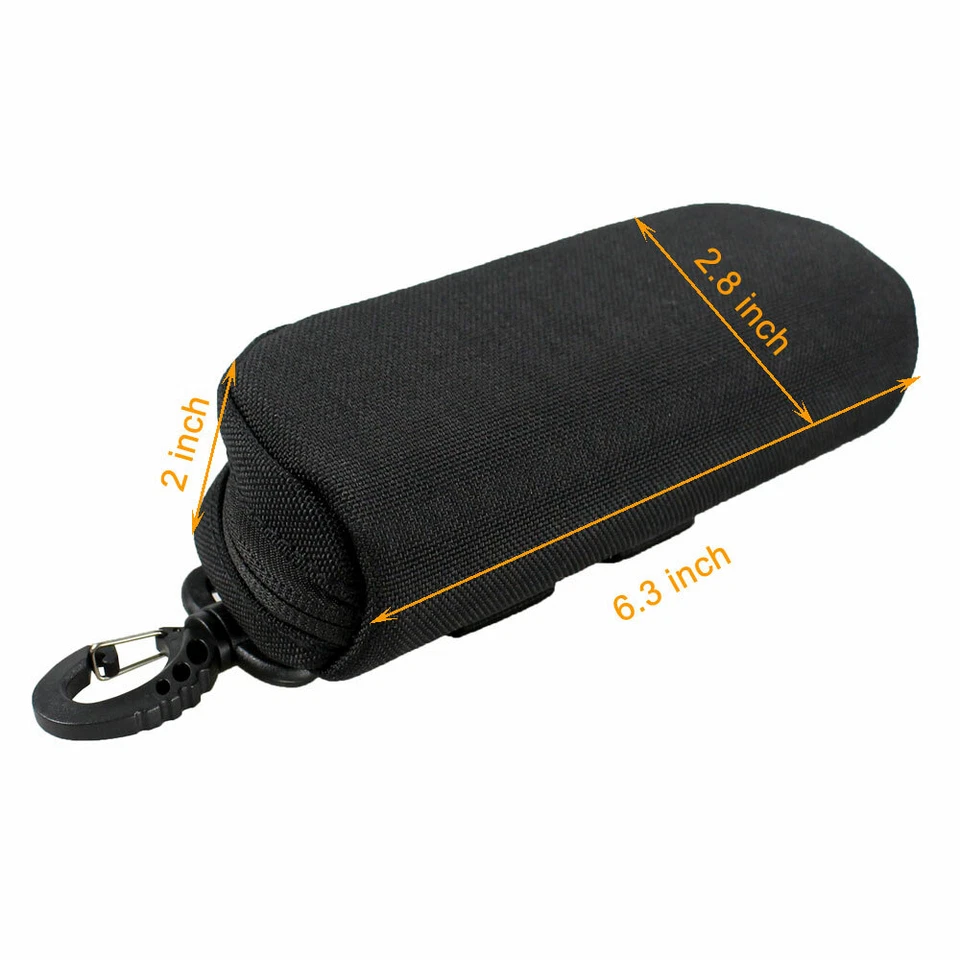Estuche para gafas portátil Estuche para gafas Caja protectora a prueba de golpes Molle Gafas de sol Bolsa Foto 2 de 4
