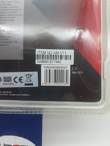 NILOX PCMCIA CARD 2 IEEE 1394a - Afbeelding 3 van 7