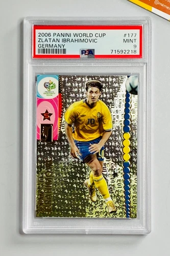 Panini PSA 9 Zlatan Ibrahimovic 2006 World Cup Germany #117
