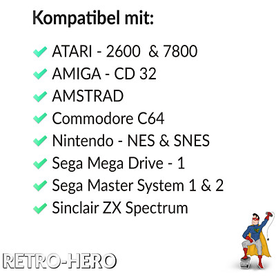 SEGA MEGA JET Console HMJ-0300 Mega Drive Genesis Tested W/ Adapter & AV Cable E - Foto 5