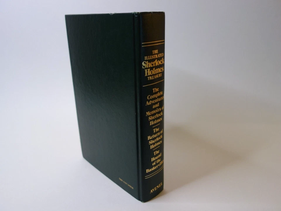 The Illustrated Sherlock Holmes Treasury by Sir Arthur Conan Doyle Avenel 1976 Foto 2 de 4