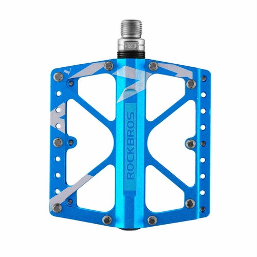 RockBros Aluminum Bicycle Flat Pedals BMX MTB Road Bike E-Bike Platform Pedals - Picture 30 of 31