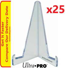 25 x Ultra PRO Small Lucite Stands Card Display Holders One Touch & Screwdown