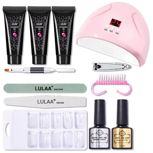 Nail Extension UV Gel Set Quick Extension Gel Soak Off Nail Art DIY ManicureTool - Picture 20 of 20