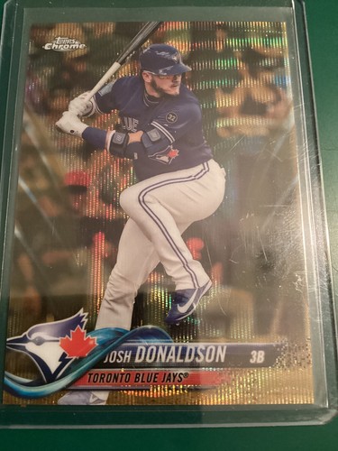 2018 Topps Chrome MLB Baseball Wave Refractors Insert Autographs Pick from List - Picture 175 of 244