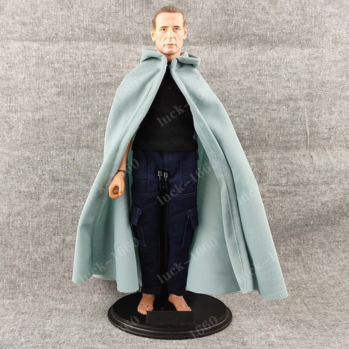 1/6 Scale CLoak Hooded Cape Soldier Clothes Model For 12" Female Male Body& - Picture 7 of 12