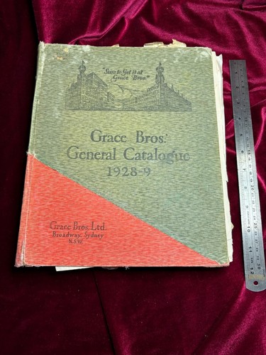 Vintage Grace Brothers general catalogue from 1928-1929, Sydney, Australia - Picture 2 of 12