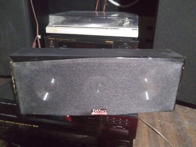 Tested & Working DiVinci Innovative Sound & Bass Center Black Speaker HIGH END
