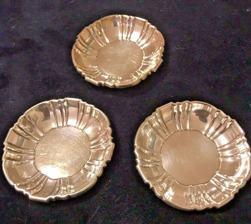 Antike Sterling Silber Schale Konvolut (3) - Bild 1 von 5