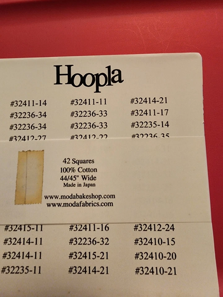 Moda Hoopla Fabric Lot, HTF, OOP - Image 3 of 4