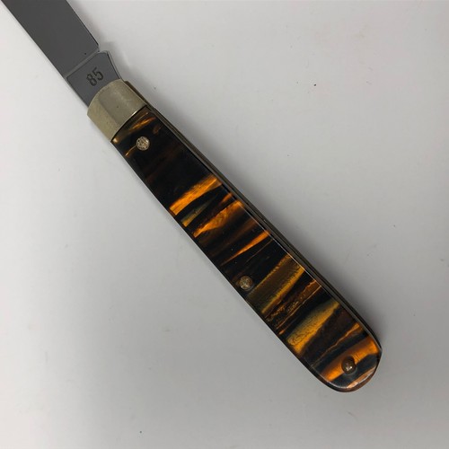 Vintage Boker Tree Brand Solingen Germany 85 One Arm Razor Barlow Pocket Knife - Picture 10 of 21