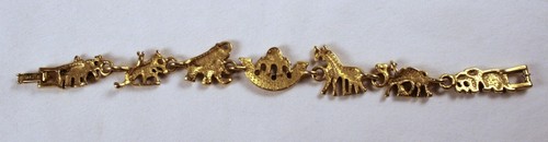 Arche Noah | Set aus goldfarbener Anstecknadel & Armband - Bild 10 von 11