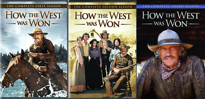 How the West Was Won TV Series Complete Season 1-3 (1 2 3) NEW DVD BUNDLE SET | eBay