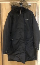 Didriksons Erika Womens Parka - Black 44 / Uk 18