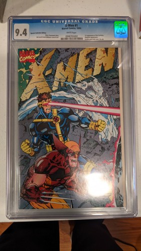 X-Men #1 CGC 9.4 NM/M Special Collectors Edition Marvel comics 1991 gatefold