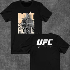 Nick Diaz Don't be Scared MMA Fighter Men's Black Size S to 5XL