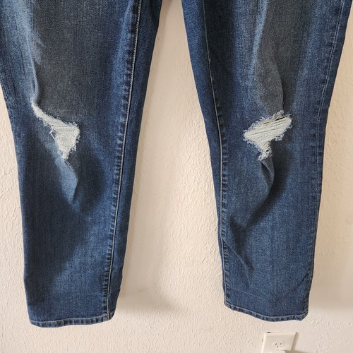 Pantalones de mezclilla Joe's pierna recta tiro alto talla 29 desgastados - Imagen 2 de 4