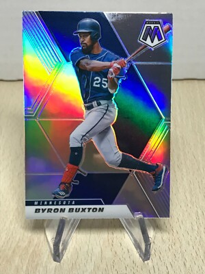 2021 - Panini - Mosaic - Base - Silver Prizm Parallel Not #'d - Byron Buxton #94