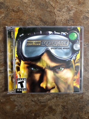 Command & Conquer: Renegade 2-Disc PC Game with Serial Number Complete