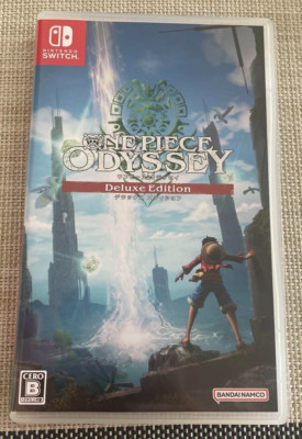 Nintendo Switch One Piece Odyssey Deluxe Edition JP Edit Very Good