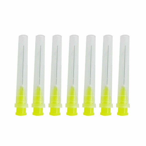 100pz Punte per siringa dentale monouso 30G un foro laterale ago per irrigazione endo - Foto 6 di 12