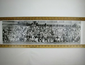 El-Cerrito-High-School-Class-of-1966-Panoramic-Photograph-27-034-by-8-034-VTG-HS-Photo