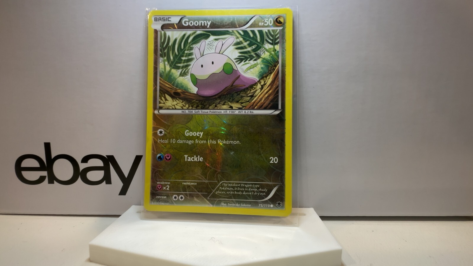 Pokemon -  Phantom Forces - Reverse holo - Goomy - 75/119  - NM