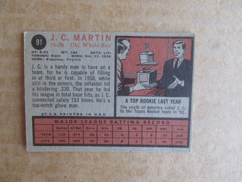 1962 TOPPS BASEBALL #1-237 CARD SINGLES COMPLETE YOUR SET U-PICK UPDATED 11/27 - Picture 114 of 423