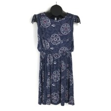 Ann Taylor LOFT Maternity Floral Cinched Shoulder Dress Women's Small Stretch